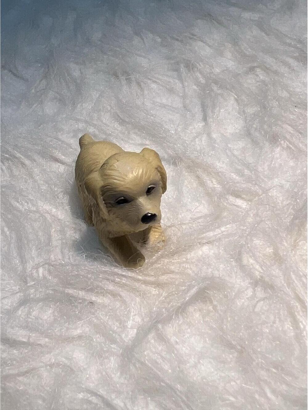 Golden Retriever puppy figurine Schleich Toy 2000’s